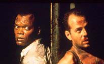 Samuel L. Jackson and Bruce Willis Sport Power Alleys - Image c/o Asylum.com