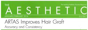 The Aesthetic Guide - ARTAS Improves Hair Graft Accuracy and Consistency