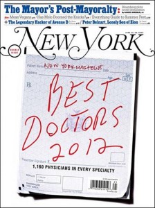 New York Magazine - Best Doctors 2012