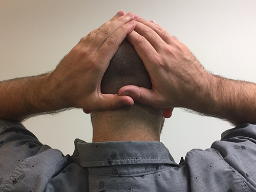 Scalp Laxity Exercise Position 1