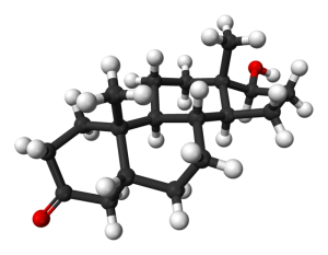 3-D Model of the Hormone Dihydrotestosterone (DHT)