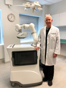 Dr. Bernstein with the ARTAS iX