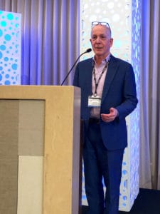 Dr. Bernstein presenting at the ARTAS User Meeting 2018