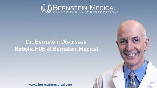 How is robotic FUE different at Bernstein Medical?