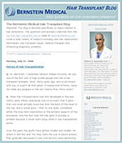 Hair Transplant Blog - Bernstein Medical - Center for Hair Restoration