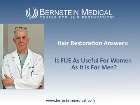 Is FUE As Useful For Women As It Is For Men?