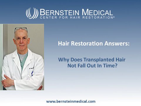 Why Does Transplanted Hair Not Fall Out In Time?